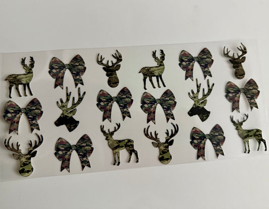 Camo Bows & Deer Wrap