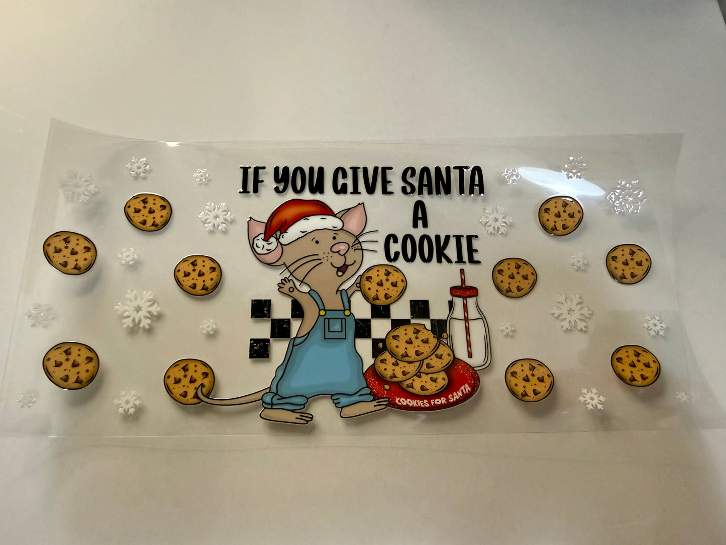 If You Give Santa A Cookie Wrap