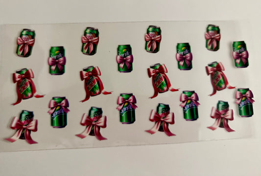 Sodas w/ Bows Wrap