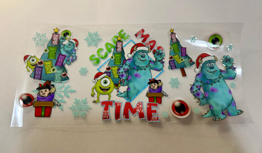 Monsters Inc. Holiday Wrap