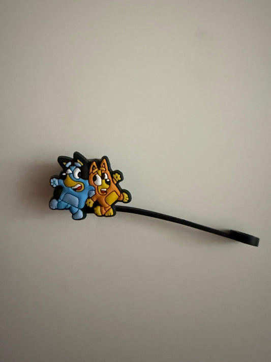 Bluey & Bingo Straw Topper