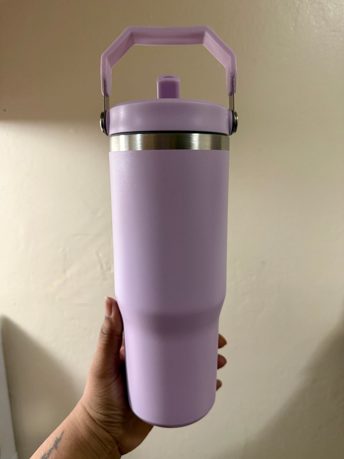 Lavender 30oz Double Wall Stainless Tumbler