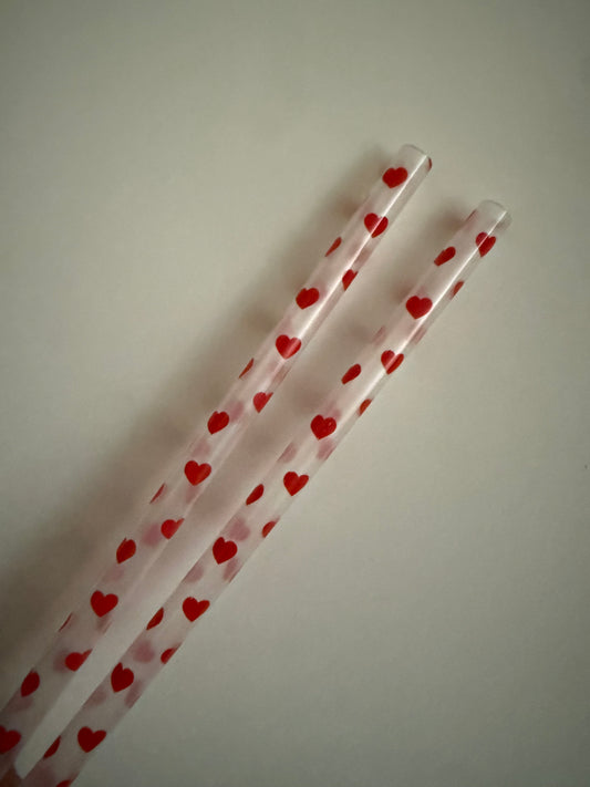 Heart Straws