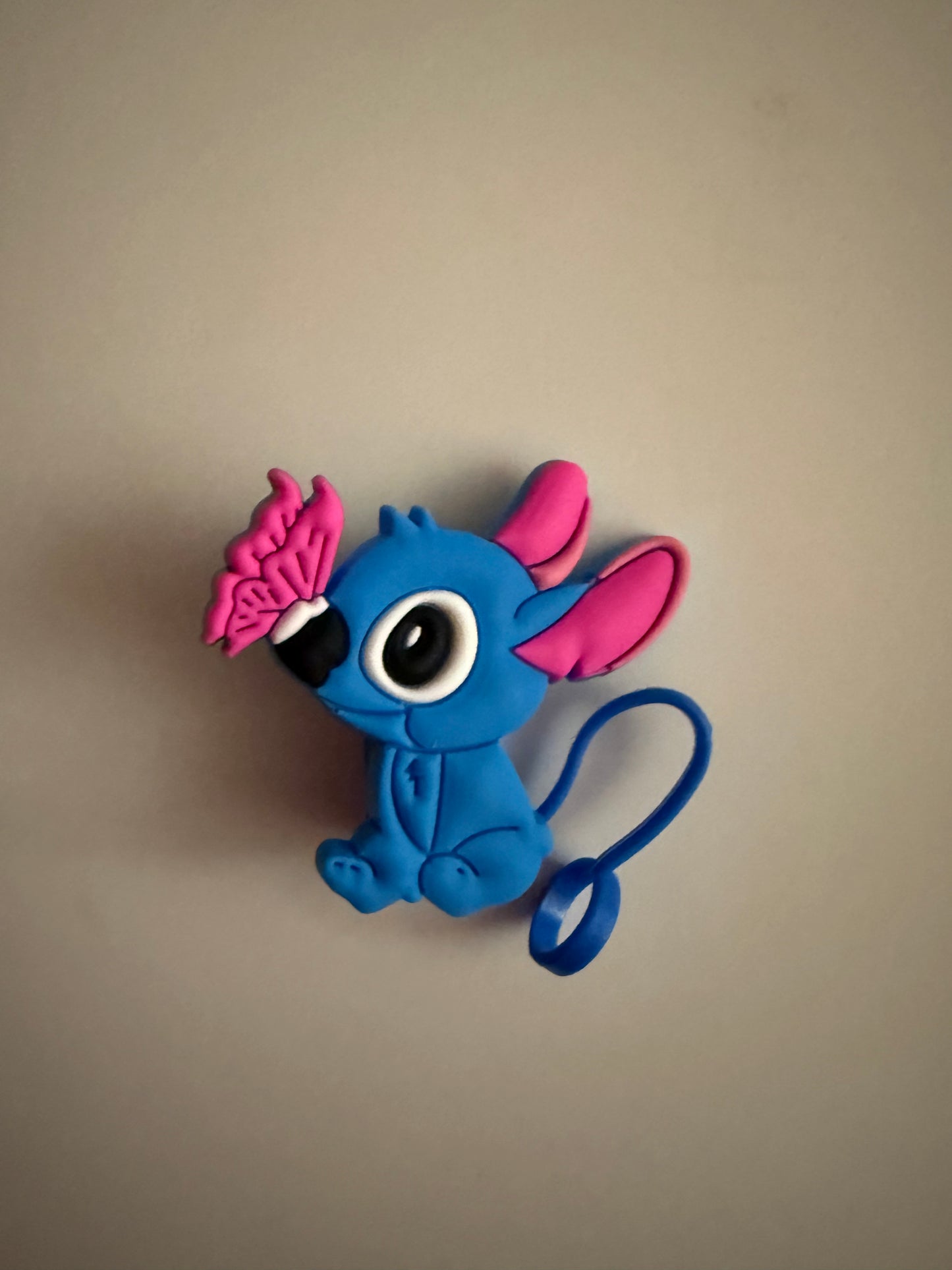 Stitch Butterfly Straw Topper