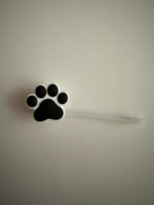 Dog Paw Straw Topper