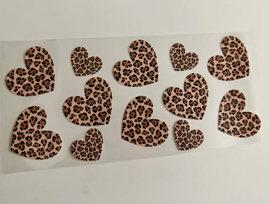 Cheetah Hearts Wrap