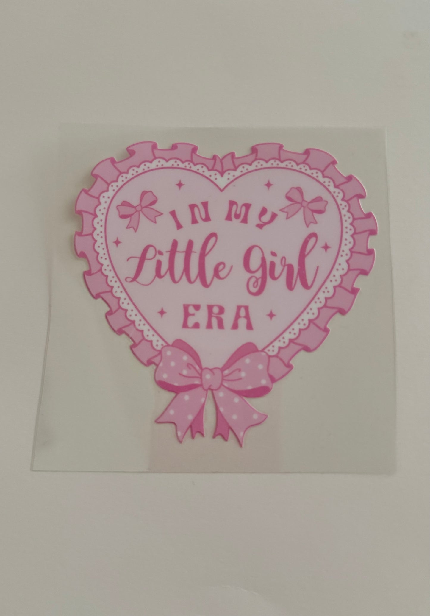 In My Little Girl Era Decal