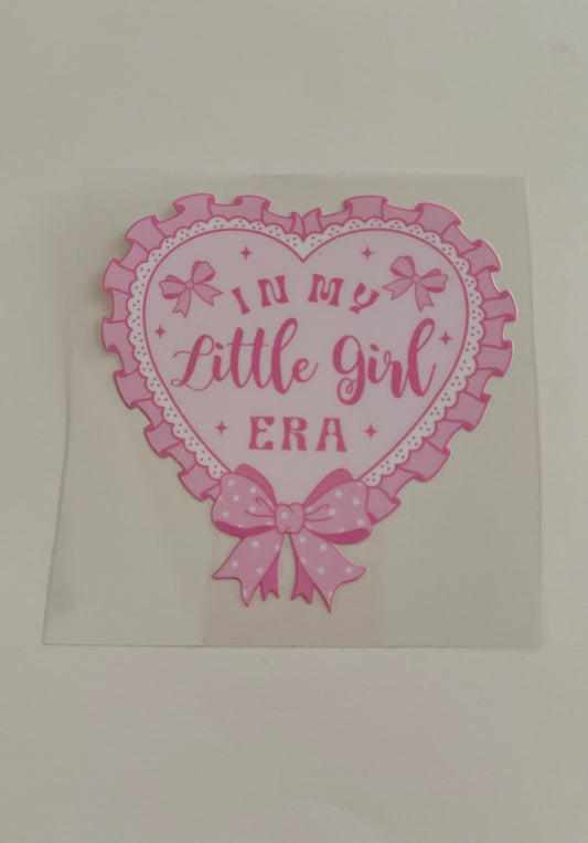 In My Little Girl Era Decal